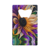 Tournesol violet et or (Devant)