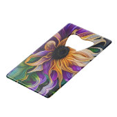 Tournesol violet et or (Devant Angle)