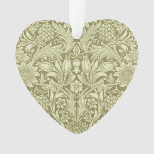 Tournesol William Morris Vintage Olive Damask