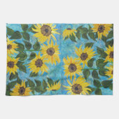 Tournesols #3 - Serviette de cuisine (Horizontal)