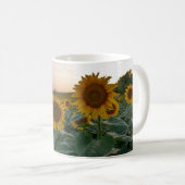 Tournesols à la tasse du crépuscule (Devant droit)