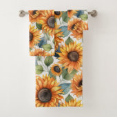 Tournesols à l'aquarelle (En situation)