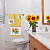 Tournesols à l'aquarelle