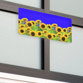 Tournesols Bannières Ukraine Drapeaux couleurs sou (Bâtiment extérieur)