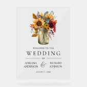 Tournesols Bourguignons Pot Mason Mariage de Bienv (Recto)
