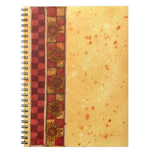 Tournesols - carnet (Devant)