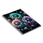 Tournesols colorés 2 Carnets (Côté Droit)