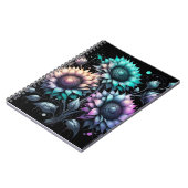 Tournesols colorés 2 Carnets (Côté gauche)