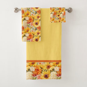 Tournesols, Dahlias, Hydrangeas, Peonies Tombent
