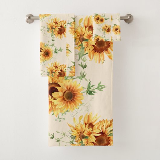 Tournesols de jardin de campagne (En situation)