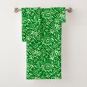 Tournesols de William Morris, vert vert (En situation)