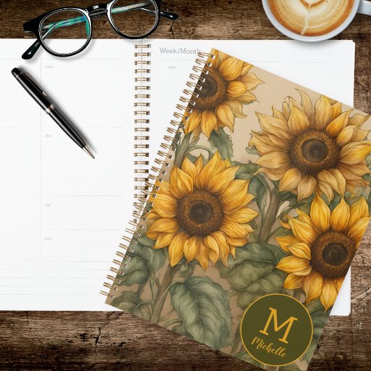 Tournesols en fleurs