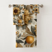 Tournesols et agrumes rustiques d'automne (En situation)