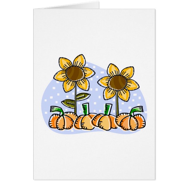 Tournesols et Citrouilles (Devant)