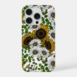 Tournesols et marguerites, jardin d'été 3