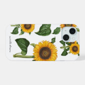 Tournesols Feuillage Botanique Verdure (Verso Horizontal)