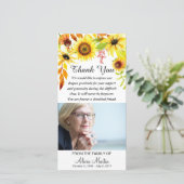 Tournesols floraux commémoratifs de Merci de (Debout devant)