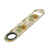 Tournesols Libellules Ancien Journal Style Campagn (Dos Angle)