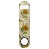 Tournesols Libellules Ancien Journal Style Campagn (Devant)