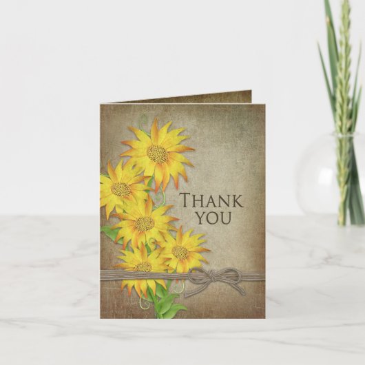 Tournesols - Merci - Texture Brown (Devant)