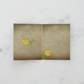 Tournesols - Merci - Texture Brown (Intérieur)