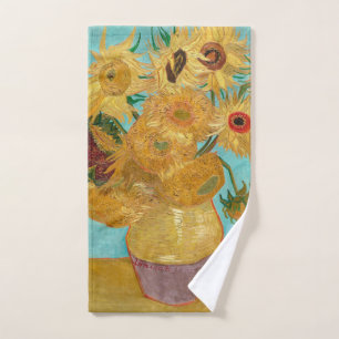 Tournesols, peinture de nature morte post-impressi