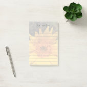 Tournesols personnalisés Post-it® Notes 4" x 6" (Bureau)