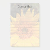 Tournesols personnalisés Post-it® Notes 4" x 6" (Devant)