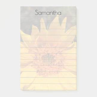 Tournesols personnalisés Post-it® Notes 4" x 6"