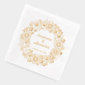Tournesols, Pivoines, Couronne de mariage Ne m'oub (Gauche)