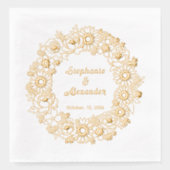 Tournesols, Pivoines, Couronne de mariage Ne m'oub (Recto)