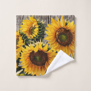 Tournesols Rustiques Sur Barton Imprimer