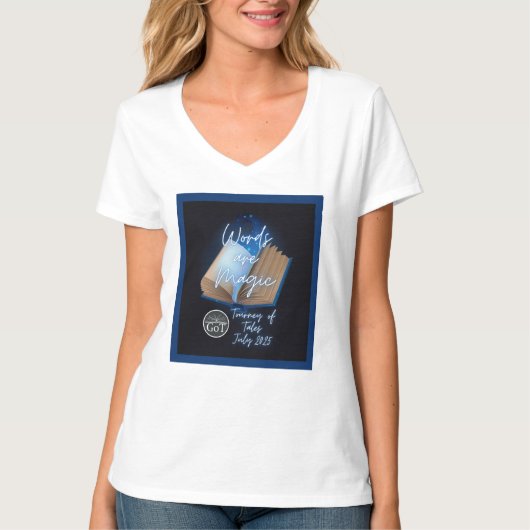 Tourney of Tales Juillet 2025 T-Shirt (Devant)