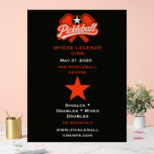 Tournoi de compétition de pickleball (Mariage)