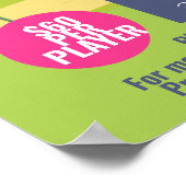 tournoi de golf levée de fonds flyer et affiche (Coin)