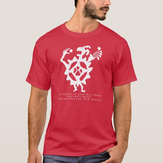 Tournoi de golf Petroglyph T-Shirt (Devant)