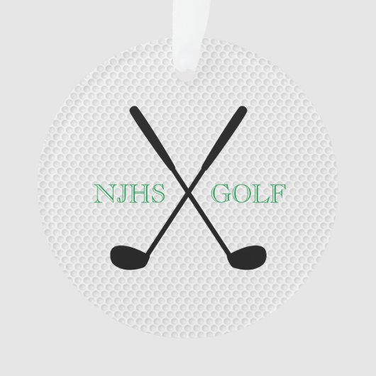 Tournoi de golf Souvenir personnalisé (devant)