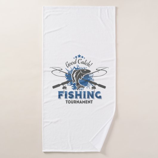 Tournoi de pêche (Serviette de bain)
