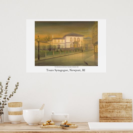 Touro Synagogue Poster (Keuken)