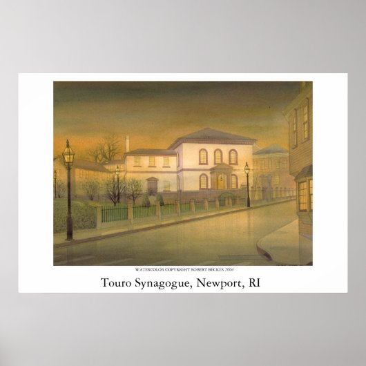 Touro Synagogue Poster (Voorkant)