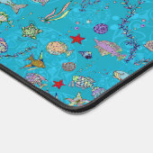 Tourquoise Fish Pattern (Coin)