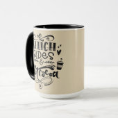 Tours de Sleigh et cacao chaud - tasse de Noël (Devant gauche)