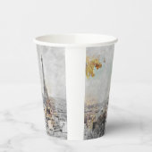 Tours Eiffel Gobelets en Papier – Décoration de Fê (Gauche)