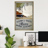 Tours from Bath by Bristol Motor Coaches Poster (Thuiskantoor)