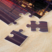 Tours Petronas Kuala Lumpur. Jigsaw Puzzle (Côté)