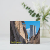 Tours Saint Gimignano, Toscane, Italie Carte posta (Debout devant)