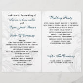 tourterelles bleues et rouges pliées programme de (Dos)