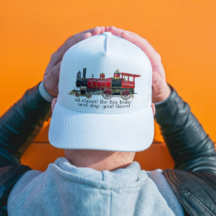 Tous À Bord Du Fun Train Casquette De Baseball