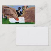 Tous dans des cartes de visite de tisonnier (Devant / Derrière)