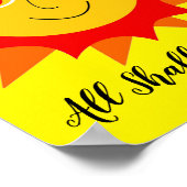 TOUS DOIVENT ÊTRE BIEN Affiche (Coin)